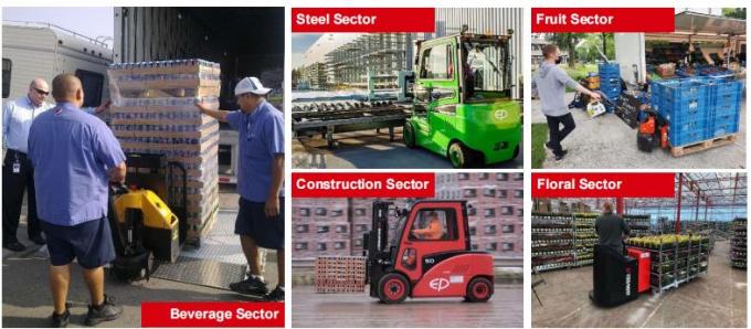 พาเล็ตเพลตไฟฟ้าประสิทธิภาพสูง 1.5t ภาระ 17