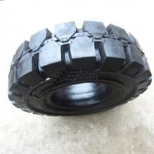 LK301 รูปแบบ 6.50-10 รูปแบบโครงสร้าง 3 ชั้น โฟร์คลิฟท์ ยางแข็งสําหรับผลงานและความทนทานสูง