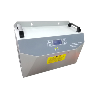 เครื่องชาร์จแบตเตอรี่โฟร์คลิฟท์ความถี่สูง 80A 48V ด้วยเทคโนโลยี SCM