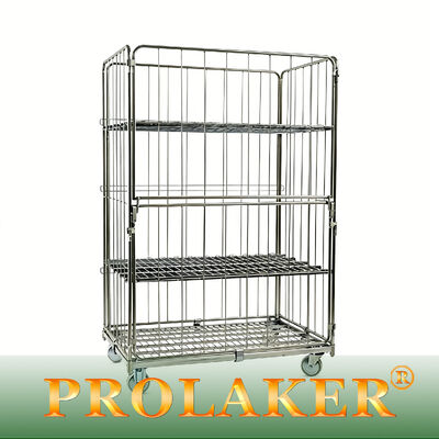 อุตสาหกรรมเกรด 3 ด้านกล่องม้วนที่ประหยัดพื้นที่พับ