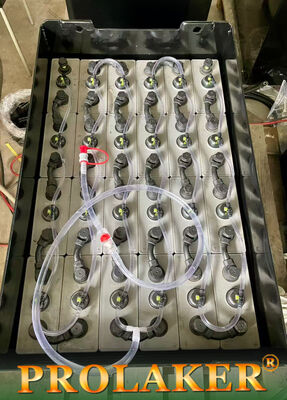 แบตเตอรี่แอซิดโลด 48V 6PZS480 สําหรับรถยก CAT