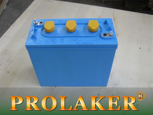 ประสิทธิภาพสูง 210Ah 6V แบตเตอรี่ฉุด, แบตเตอรี่รถกอล์ฟมาตรฐาน US 3DG-210