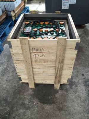 280Ah Stacker Forklift แบตเตอรี่เซลล์การทดแทน สามารถชาร์จ 1500 ครั้ง