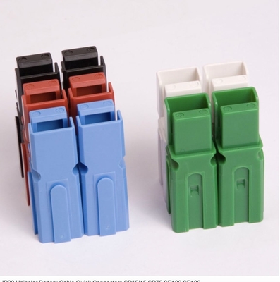 50A ปัจจุบันเรียงลําดับ SC50 โฟร์คลิฟท์ Bipolar Quick Plug Connector วัสดุหลัก PC110U T2 ทอมินัลเคลือบเงิน