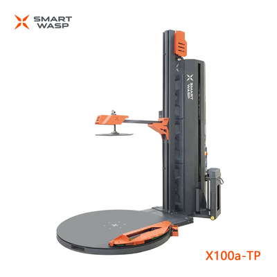 Stacker พลาสติกอาหารคอลัมน์ อัตโนมัติ Palletizer เครื่องหุ่นยนต์