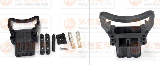 คุณภาพดี DIN160 600V 160A เพศชาย เพศหญิง Forklift แบตเตอรี่ Connector กันกรดกับ PP โทรศัพท์ Shell