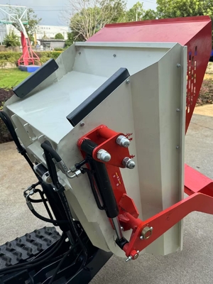 All Terrian เกษตร GF500 Crawler Dumper 500 กิโลกรัม มินิรถบรรทุก Dumper ยาง Track Dumper