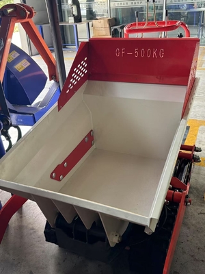 All Terrian เกษตร GF500 Crawler Dumper 500 กิโลกรัม มินิรถบรรทุก Dumper ยาง Track Dumper