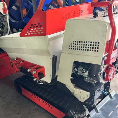 All Terrian เกษตร GF500 Crawler Dumper 500 กิโลกรัม มินิรถบรรทุก Dumper ยาง Track Dumper