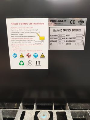 แบตเตอรี่กรดหิน 36V 245Ah พร้อมรับรอง CE