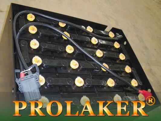 280Ah Stacker Forklift แบตเตอรี่เซลล์การทดแทน สามารถชาร์จ 1500 ครั้ง