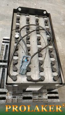 แบตเตอรี่ดันกรดหมึกที่กําหนดเอง แบตเตอรี่ 48V 600Ah สําหรับรถยก HELI CPD20 พร้อมปุ่ม REMA160