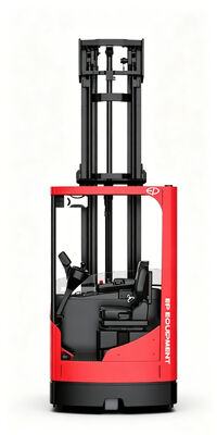 High-efficiency Compact Design Reach Truck with 80V Lithium-ion Battery for Narrow Aisle Warehousing