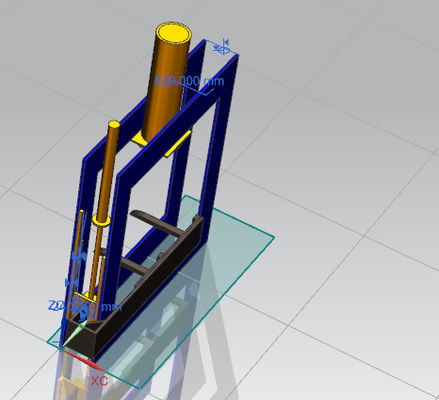 เครื่องกดยางไฮดรอลิกประหยัด