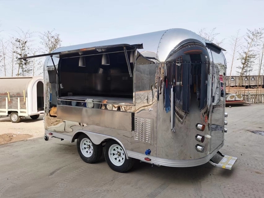 รถรับส่งอาหารแบบเคลื่อนไหว Airstream รถรับส่งอาหารแบบหลากหลายประการ