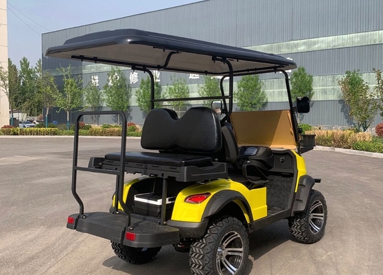 ODM/OEM 4 ที่นั่ง Off Road รถกีฬากอล์ฟล่าไฟฟ้ายก