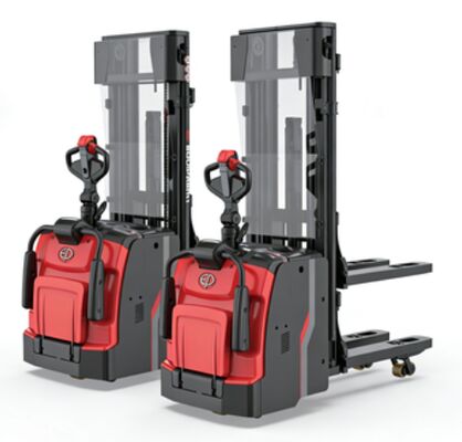 EP Heavy Duty Li-Ion Stacker With Foldable Platform 1600kg RSL161 สําหรับการใช้งานที่ต้องการและการขนส่งระยะไกล ด้วยแบตเตอรี่ 24V / 280Ah& ชาร์จ 24V / 100A