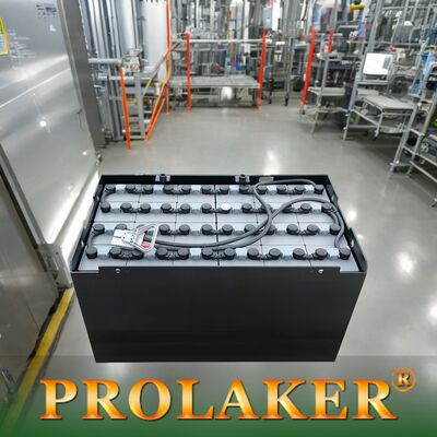 การเชื่อมต่อสกรูที่ได้รับการรับรอง CE 48V / 4PZS320 แบตเตอรี่แรงดึงของรถยก Laker เหมาะสําหรับรถยกฮีลิ CQD15L-J2
